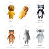 Cartoon Wall Hooks Children's Room Panda Door Knobs Drawer Pulls Cabinet Handles Furniture Hardware