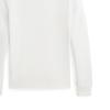 Ralph Lauren Hoodie Solid Color Pony Logo Stand Collar Half Zipper Long Sleeved White Children's Style 323953023-003