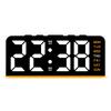 GH8033 Innovative LED Digital Desk Clock with Large Numerals - Multifunctional Alarm and Date Display