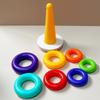 Stackable Stacking Rings Babies Toy Sensory Stacking Plugging Toy  Develop Cognition Ability