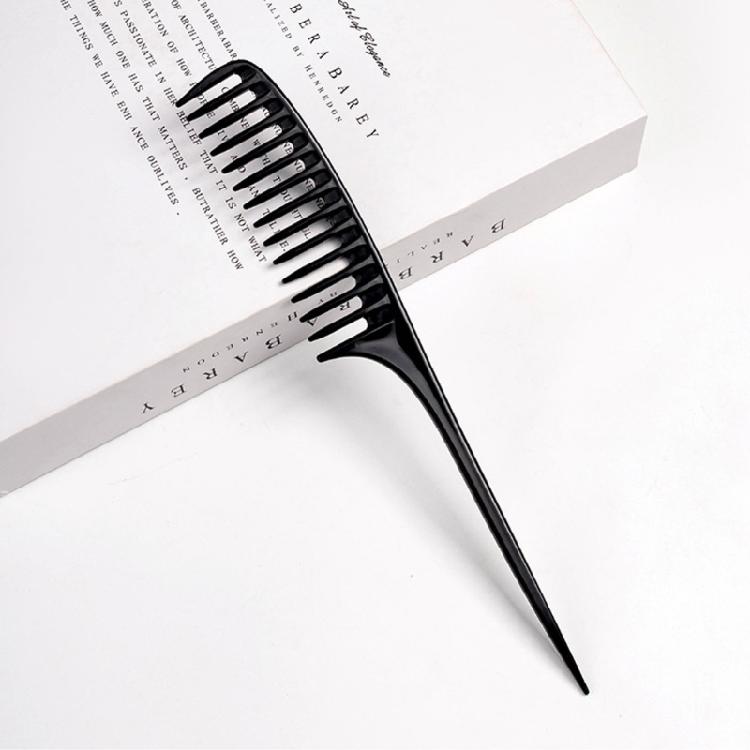 Portable Comb For Travel And Professional Styling Wide Teeth Pointed End For Parting Updos And Highlighting Tasks