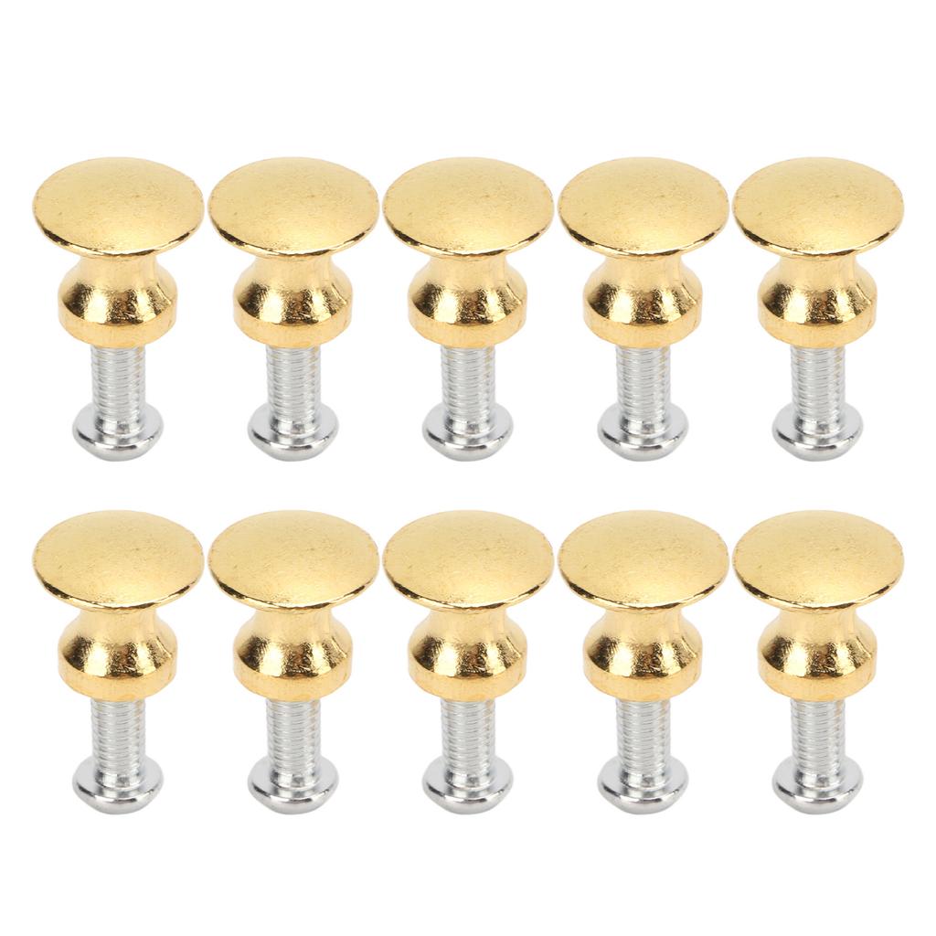 20 Súprav Jednootvorová Malá Rukoväť 12x11MM Zliatina Zinku Jednootvorová Šperkovnica Zásuvka Okrúhla Hlava Malá