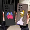 Case for Samsung Galaxy S25 Note 20 Ultra S22 Plus S25 S23 S20 FE S21 S24 ultra Phone Cover The Simpsons Homer