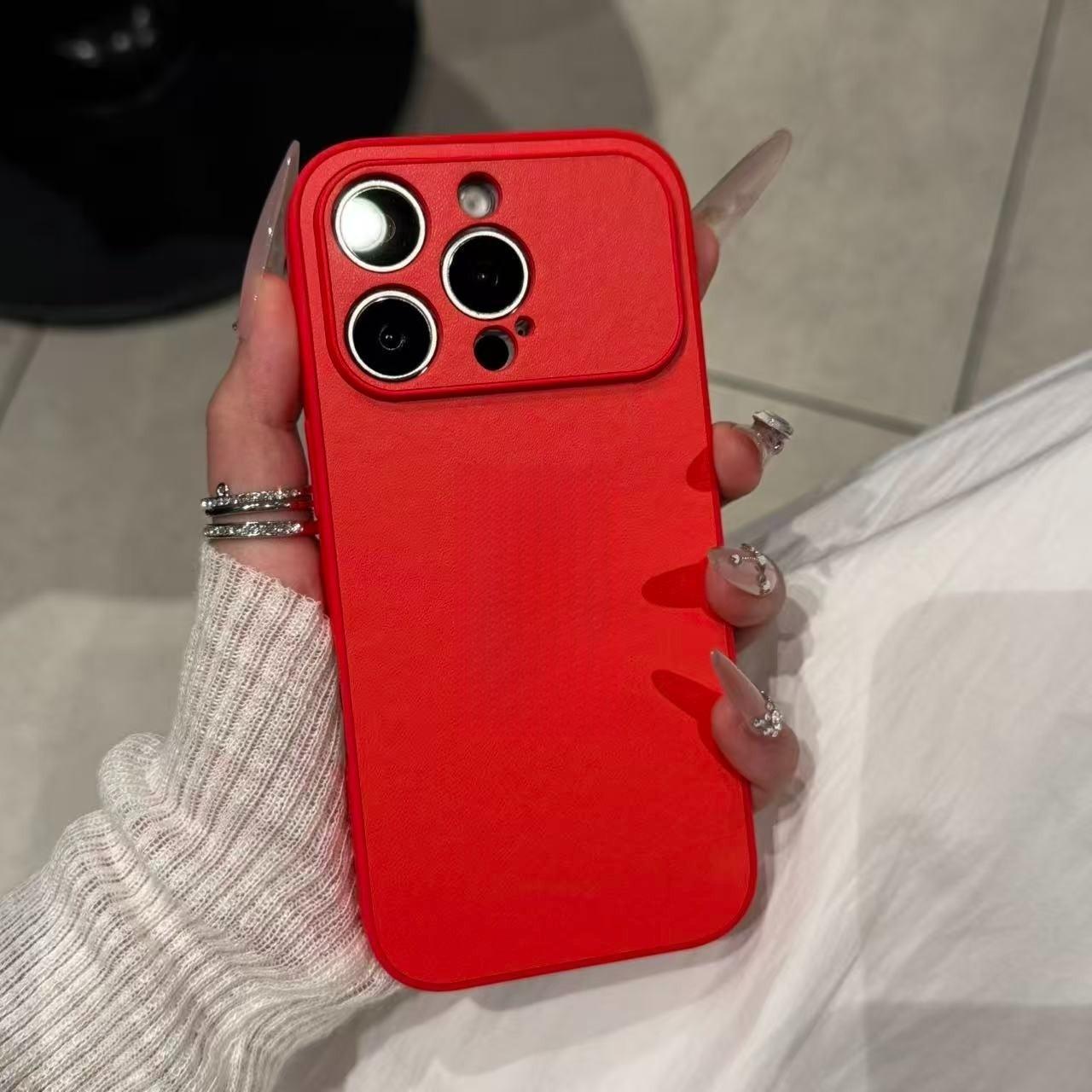 

Luxury Matte Cortex Phone Case For For Iphone 17pro max 11 12 13 14 15 16 Pro Max Plus Shockproof Bumper Back Cases Cover iPhone 15 Plus