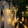 Outdoor Solar String Light Waterproof Solar Story Light Courtyard Fence, Christmas Party Decoration Light