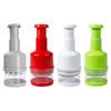 Manual Pressed Chopper with Non-Slip Handle Easy To Clean Versatile Compact Hand Press Food Chopper Vegetable Cutter