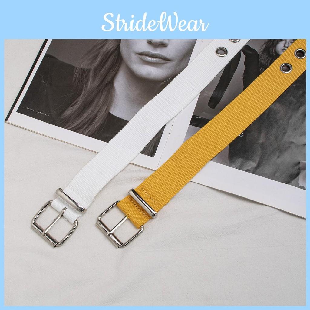 Knit Waist Womens Belt With Iron Buckle And Animal Pattern For Streetwear Look