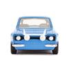 Modèle réduit - jada - ford escort mki rs2000 - bleu - échelle 1:32 - roues fonctionnelles