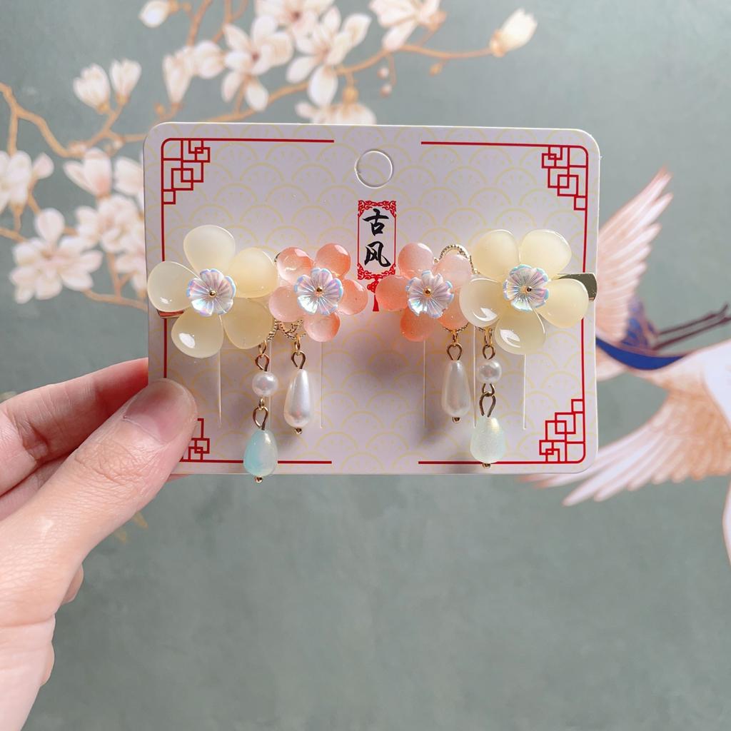Han Dust Children Antique Headwear Girl 2025 New Hanfu Hair Accessories Chinese Style Princess Super Fairy Fringe Hairpin