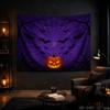Moonnight Pumpkin Spider Withered Tree Halloween Tapestry Living Room Festival Party Background Horror Room Decoration