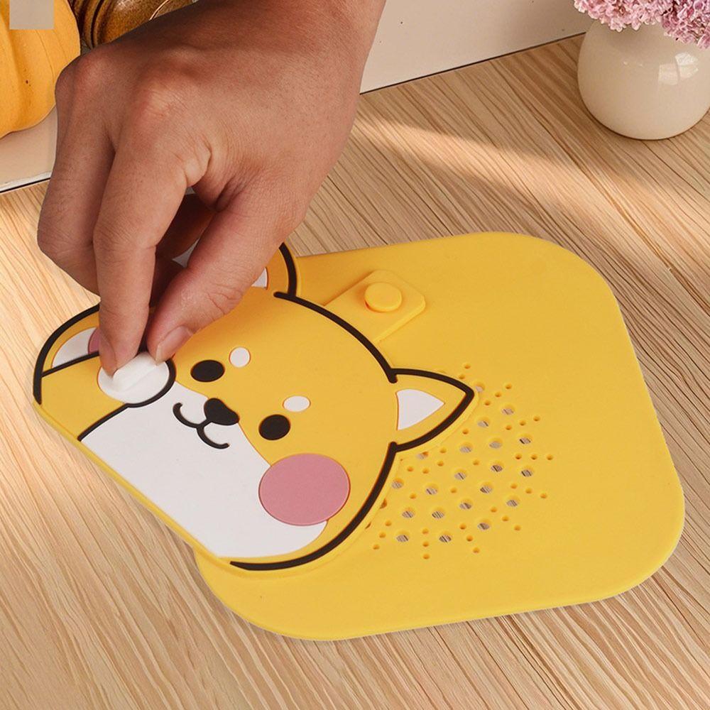 Silicone Sewer Floor Drain Cover Anti-blocking Deodorant Mat Shower Drain Cover  for Kitchen Toilet