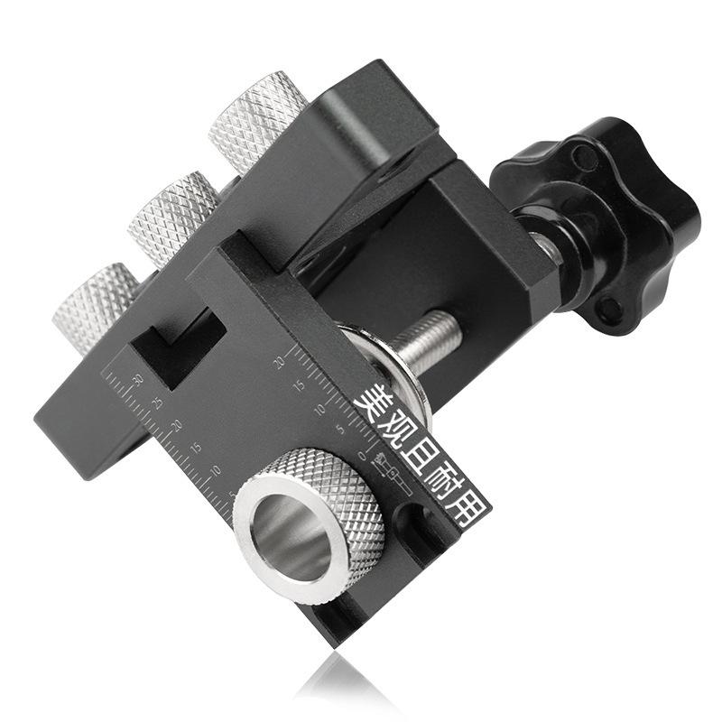 3-in-1 Woodworking Hole Puncher & Connector Tool for Furniture Installation