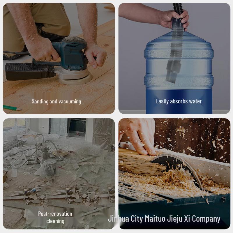 LUXTER Variable Speed Woodworking Dust Collector & Wet/Dry Vacuum with Auto Start/Stop Blower