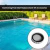 2Pcs Ground Swimming Pool Repair Kits Replacement Pool Inlet Adapters Winter Plugs Set Pool Maintenance Accessories