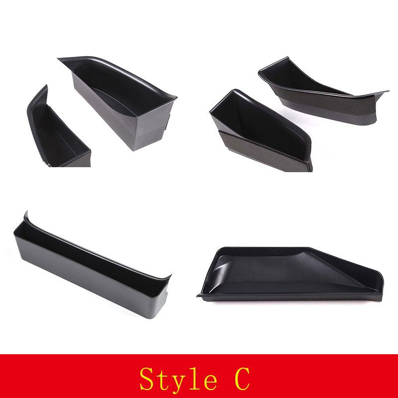 For BMW 1 2 Series F40 F44 2020+ ABS Car Front and Rear Door Inner Handle Armrest Storage Box Mobile Phone Tray Car Accessories
