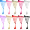 Colorful Romantic Love Pattern Line String Curtain Window Door Sheer Curtain For Living Room Home Decoration 100CM*200CM