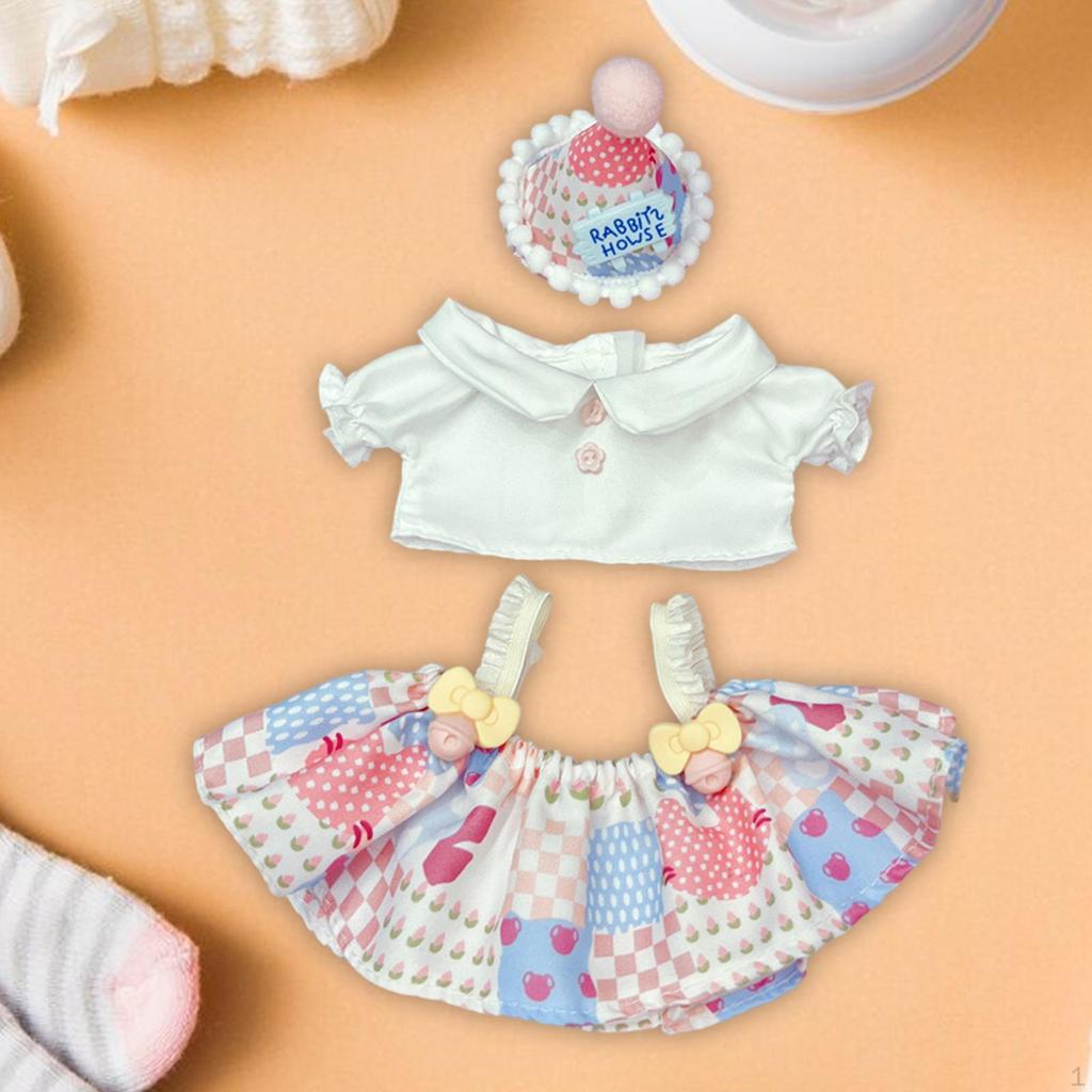 20cm Plush Doll Clothes Fashion, Accessories,Dress up DIY Comfortable Clothing