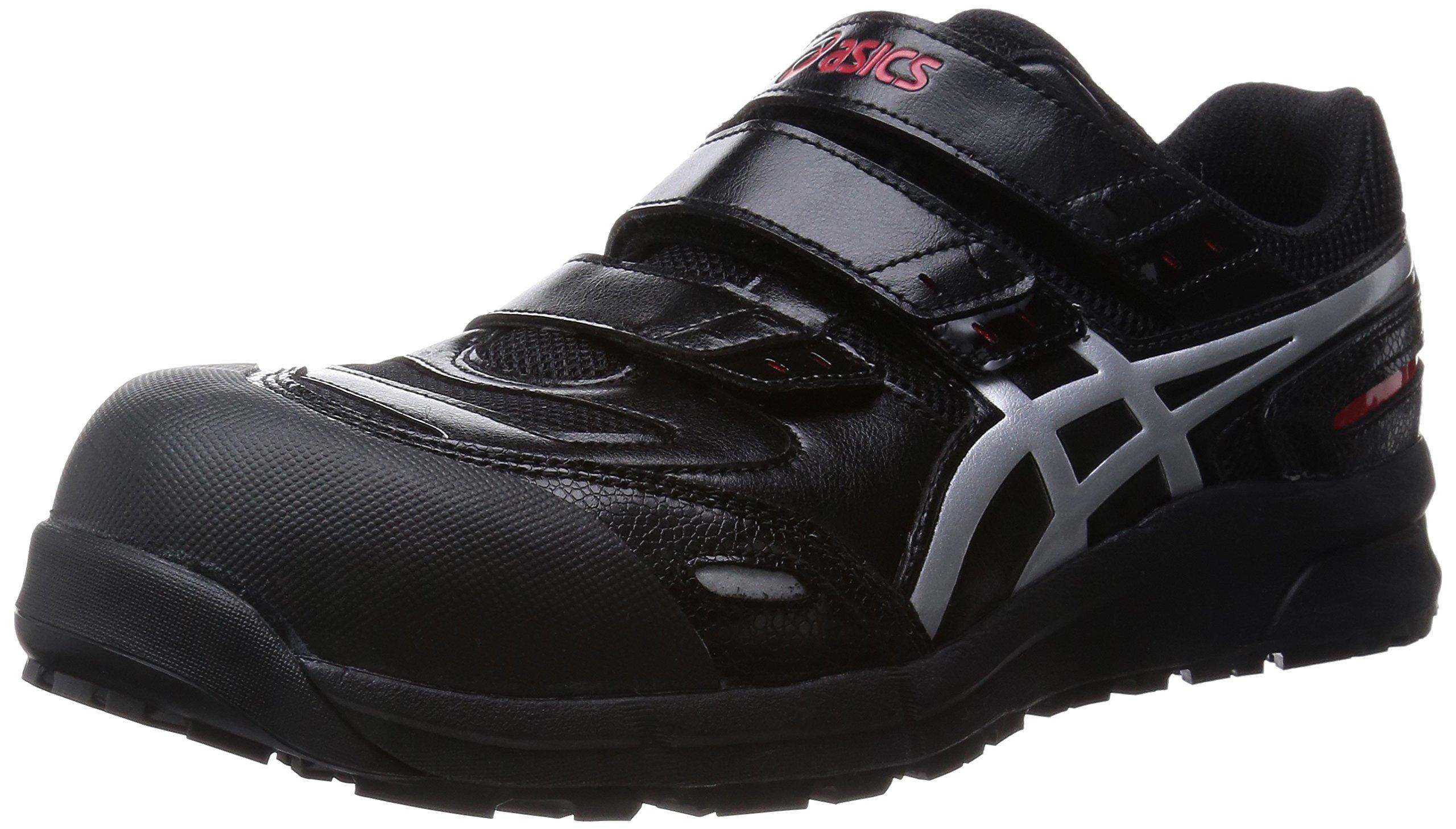 

Working Safety Shoes Work Shoes Winjob CP102 Resin Toe Cap JSAA Type A Toe Cap Slip Resistant Sole Equipped cm 3E [Asics] GEL Black/Silver 27.5