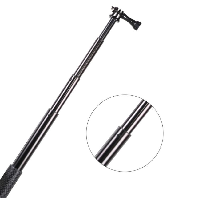 Extendable Camera Selfie Stick Monopod Expansion for Travel and Adventure, Fits Most Action Cameras