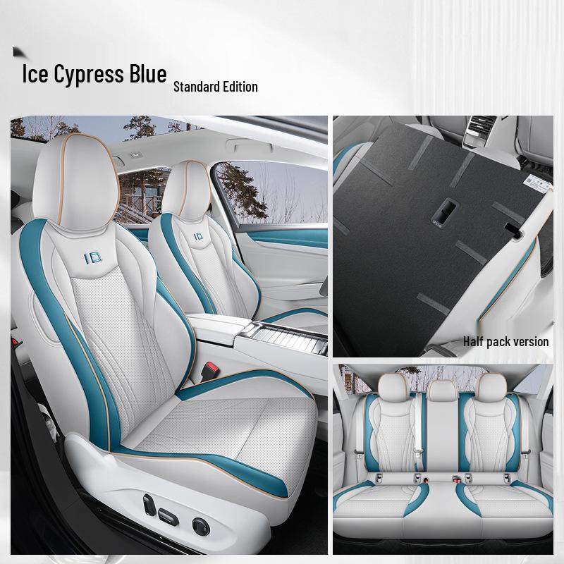 2024 VW ID.7 First Edition Leather Seat Covers - All-Season, Full Surround Design