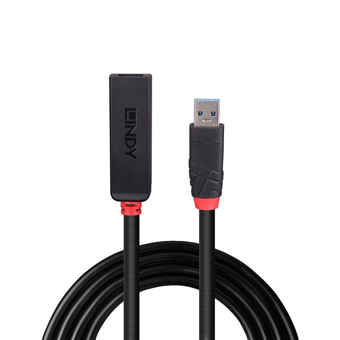 LINDY Rallonge USB 3.0 5Gbps active slim 8m