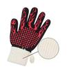 High-Temperature Resistant Insulated BBQ Gloves, Flame Retardant, Anti-Scald, Oil Resistant, Thickened Aramid, EN407 Certified, up to 500 Degrees.