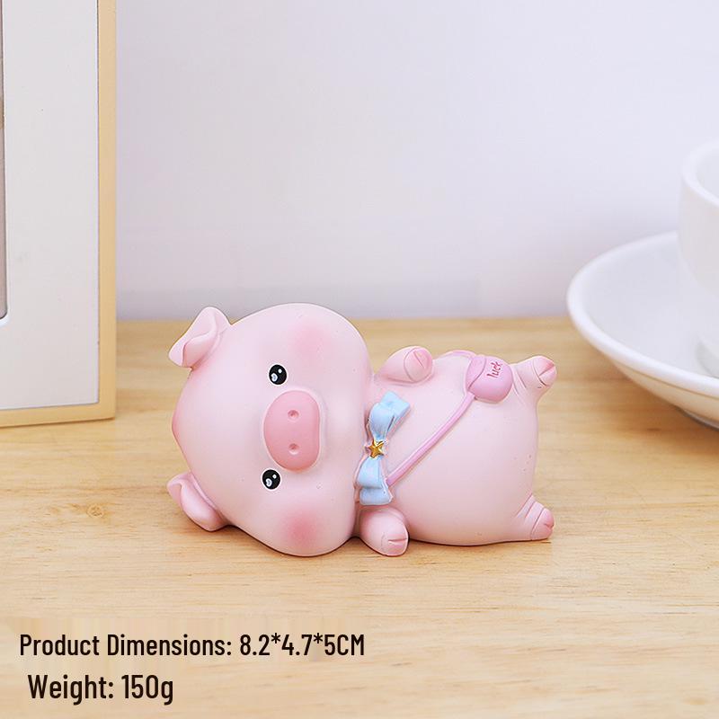 Cute Animal Figurine: Desk Decoration & Stress Relief Gift