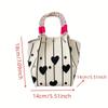 Large Capacity Women's Handbag | Ring Buckle Drawstring Casual Carry Bag Foldable Bucket Bag