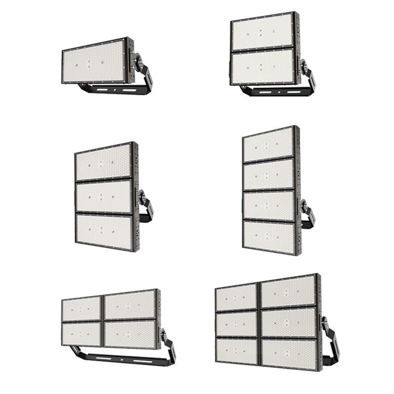 LED Basketball Court Sports Lighting Outdoor Waterproof High-power Outdoor Floodlight Strong Light Engineering Spotlight