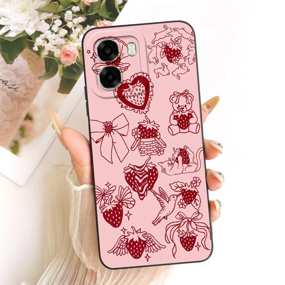 Cute Printed Phone Case For OPPO A6 A6x A6t Pro 4G Soft Silicone Shockproof Cases For Oppo A6X A6 A6t 4G 5G Covers Bumpers