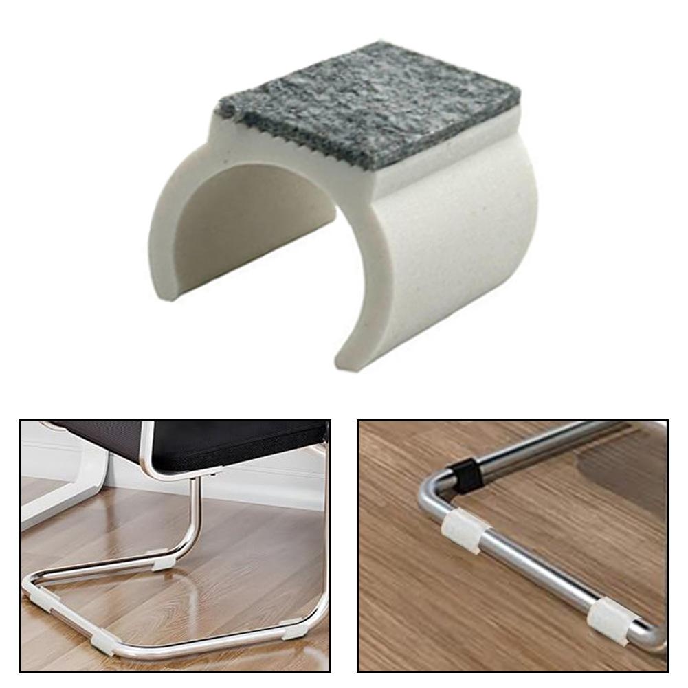 8pcs Chair Furniture Foot Pad Gliders 25mm For Protecting Floors Reducing Noise Wool Felt Furniture Foot Protective Pad
