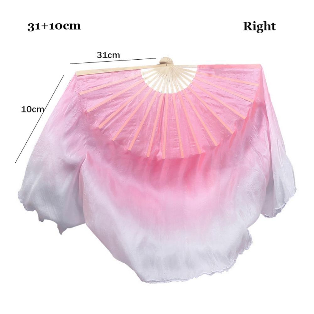 10/20cm Halbkreis Seide Kinder Kinder Bambusfächer Schleier Paare Yangko Tanzwerkzeuge