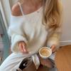 2026 European & American Style Women's Long-Sleeve Solid Color Sweater - Versatile Fashion for a Comfy Commute.