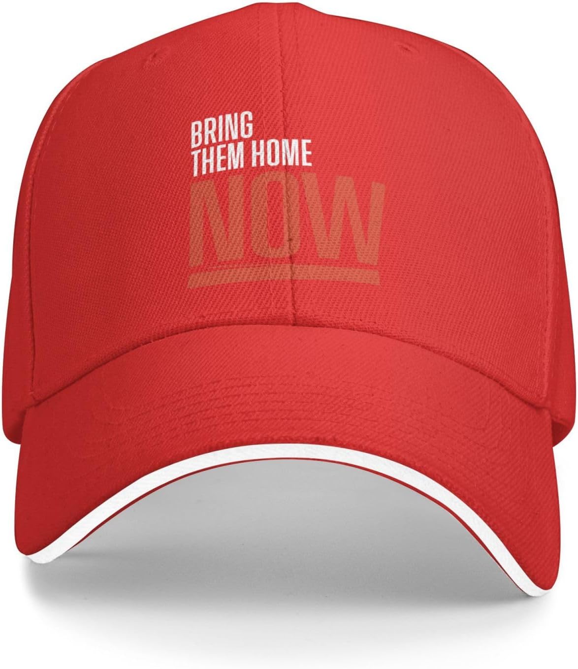 Bring Them Home Now Baseball Cap Polyester Adjustable Outdoor Sports Hat for Adults One Size