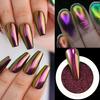 Xiaomi Chrome Chameleon Nail Powder Pigment Marmalade Metallic Magic Mirror Nail Art Powder Glitter Rubbing Dust Decorations Manicure