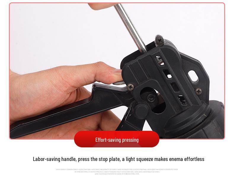 Kompaktní nerezový plnič klobás a masová injekční pistole