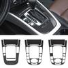 Für A4L A5 2009 2010 2011 2012 2013 2014 2015 2016/Q5 2010 - 2018 Carbon Fiber Center Konsole Getriebe Shift panel Abdeckung Trim
