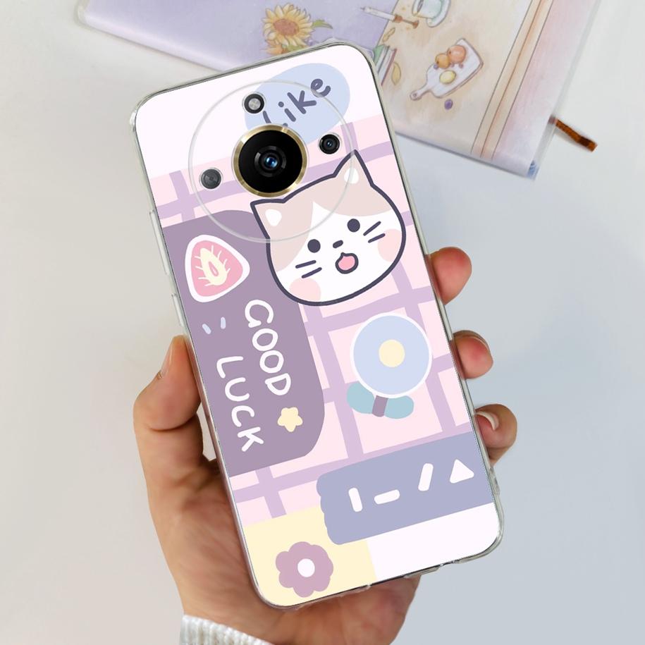 For Realme 11 Pro Plus Case RMX3740 RMX3741 Phone Cover Fashion Flower Butterfly Soft Silicone Funda For Realme 11 Pro 5G Bumper