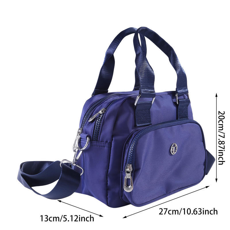 Lekka Torba Kurierska o Dużej Pojemności Wiele Kieszeni Podróżne Torby na Ramię Crossbody dla Kobiet