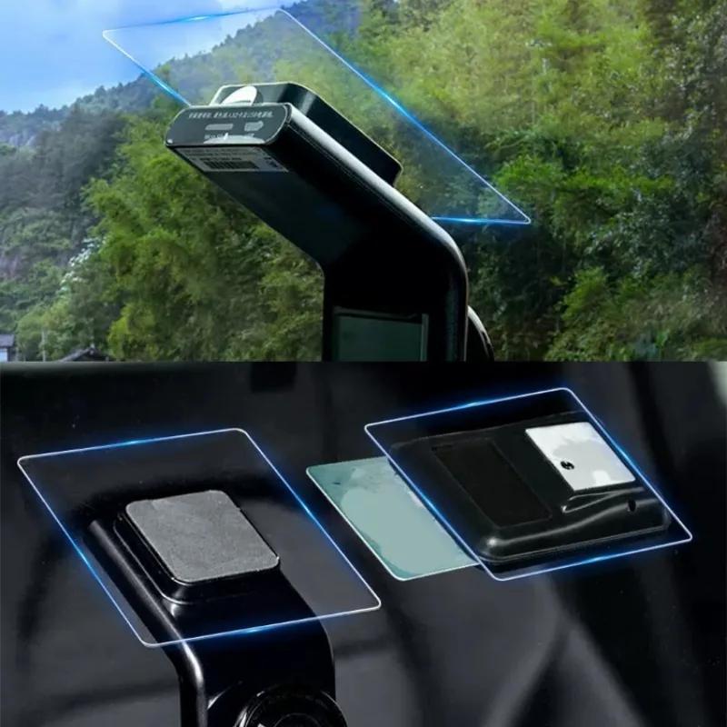 Windshield Static Stickers For Dash Cam ETC 3M Film Bracket Transparent Fixing Stickers Tachograph Clear Electrostatic sticker