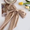 Hairpin Bright Color Large Bow Decor Hair Clip Women Lightweight Hair Accessories Daily Party Wedding Use