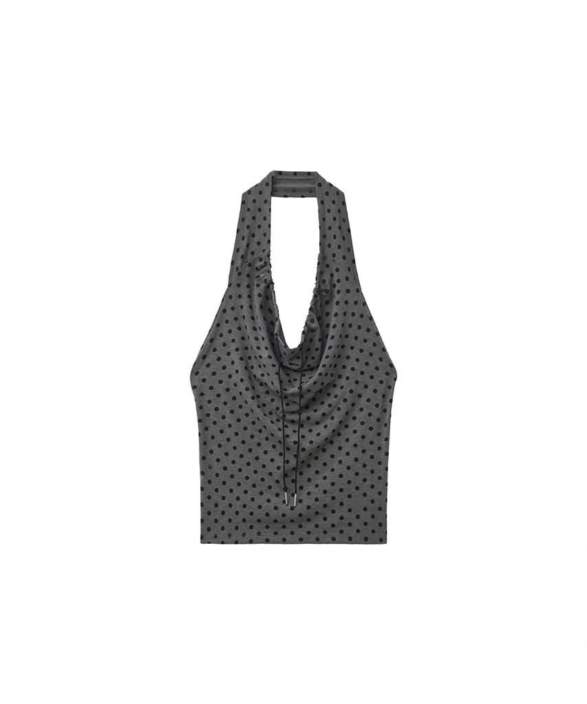 Yuupeu Coco Halter Sleeveless - Charcoal