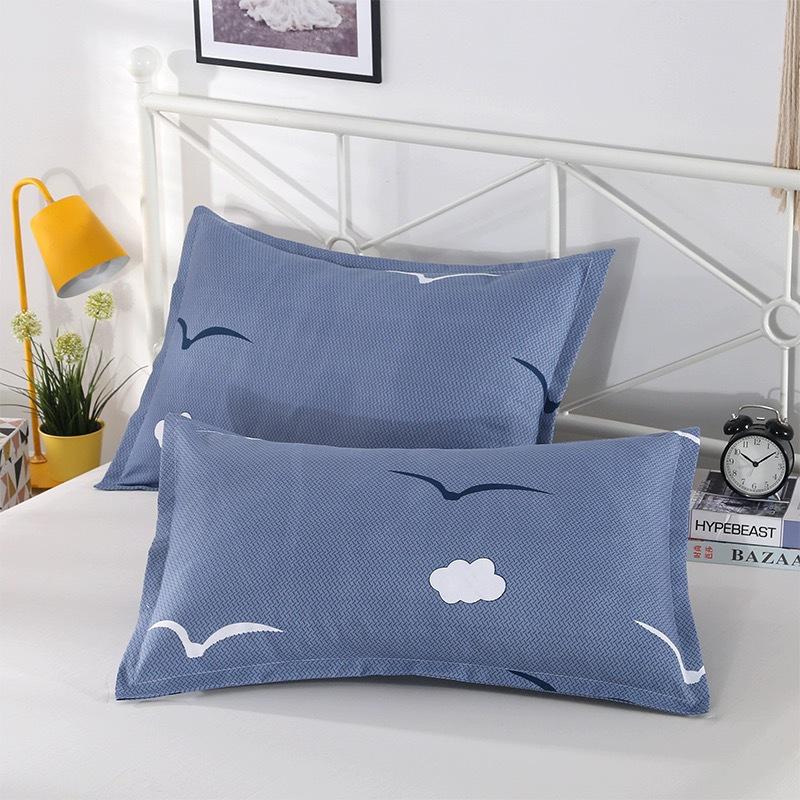 Single Adult Pillow Set with Cases - Perfect for Weddings, Home, Hotel, and Student Use