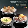 304 Stainless Steel Universal Steamer Rack & Support for Steamed Vegetables, Frying Pan, Water Bath, & Steaming Plate