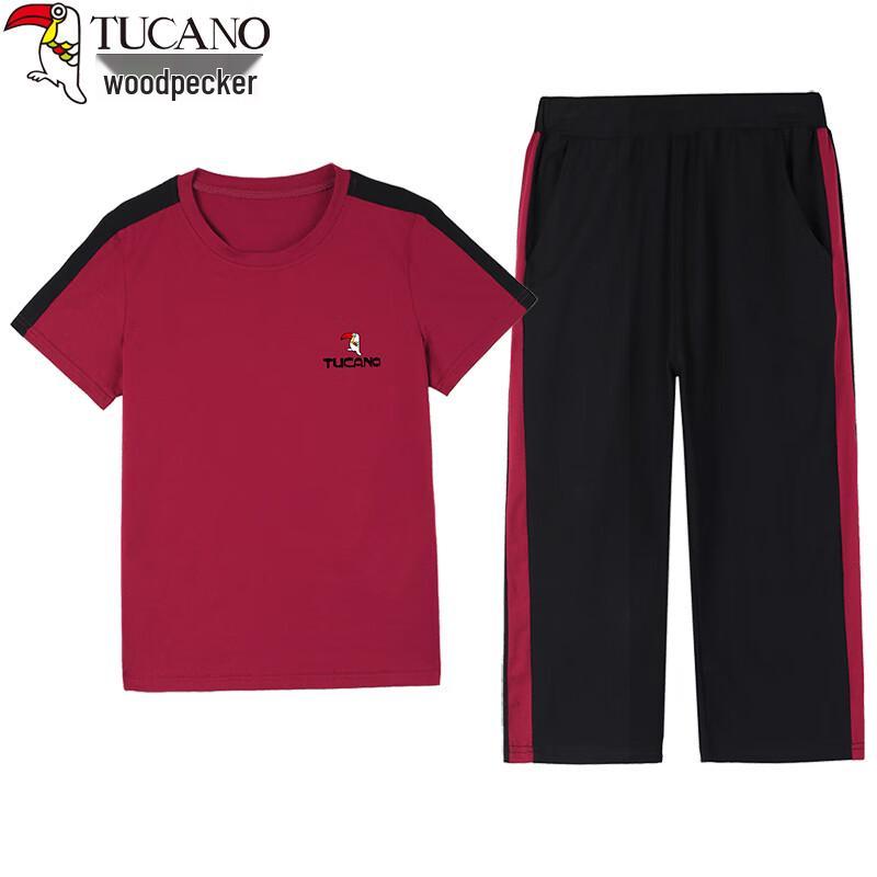 Woodpecker Women's Cotton Capri Sports Suit