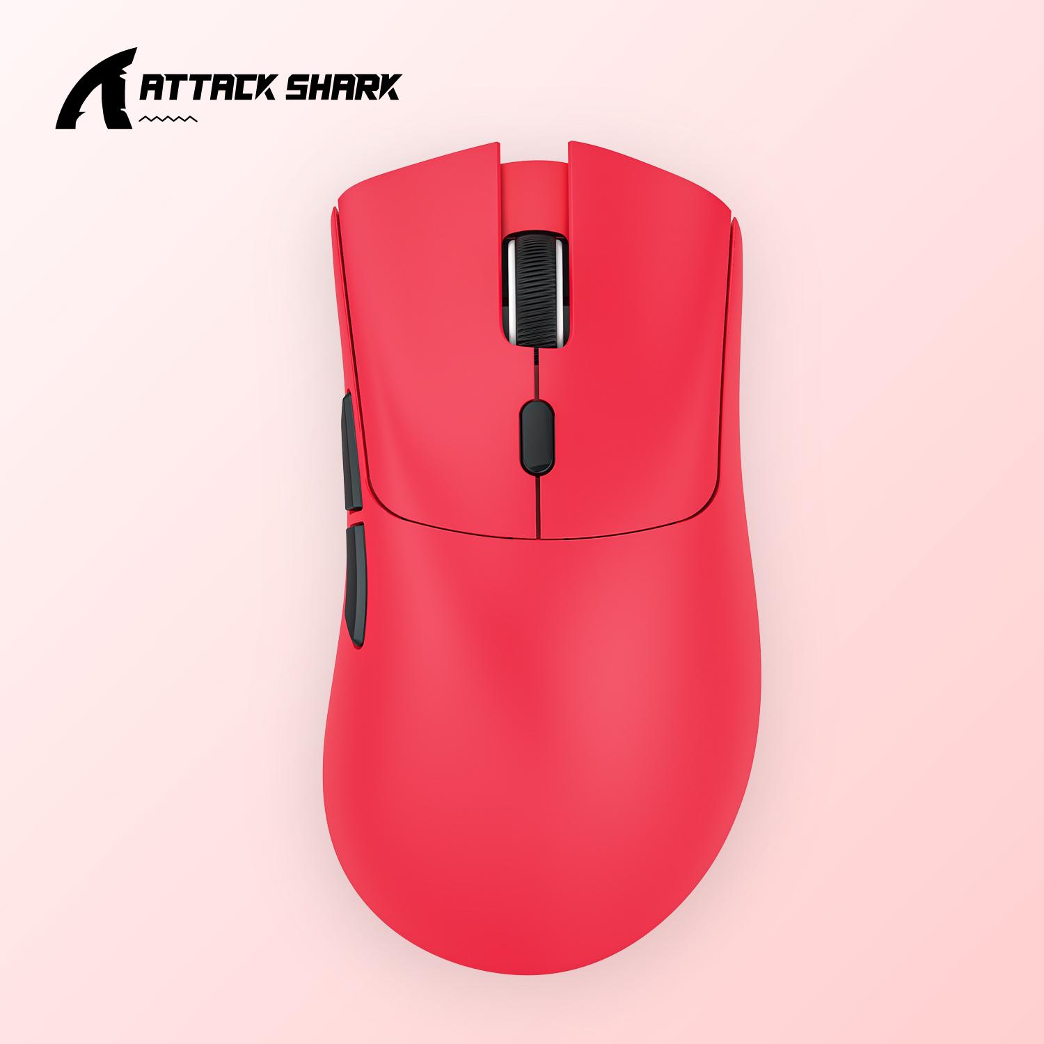 

Attack Shark R1 Gaming Mouse Cost-Effective, Lightweight, Ergonomic, Adjustable DPI, Wireless/Wired Dual Modes, Precise