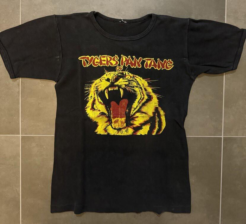 TYGERS OF PAN TANG - Wildca 1980 Черная Футболка S-5XL AD599 Унисекс Футболка XXL