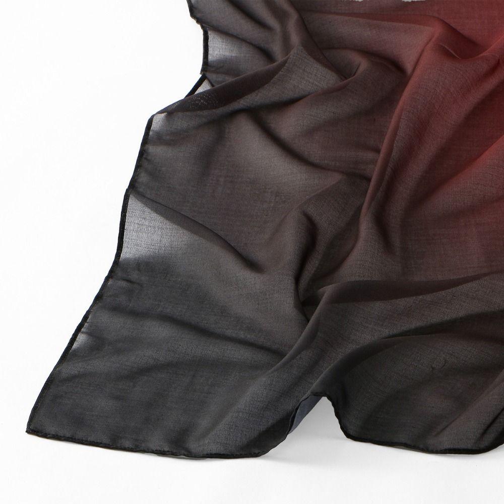 110 x 110 cm Gradient Square Scarf Large Size Turban Headscarf Elegant Muslim Hijab Muslim Women