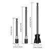 5Pcs Handheld Epoxy Resin Mixer Stirring Tool with 2 Extender Handle For Candle Soap Making and Paint Mixing Blending