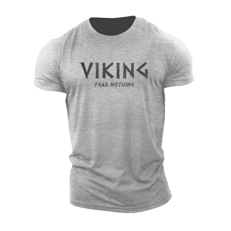2025 Viking Graphic Printing Summer Luxury Brand Men's and Women's T-Shirts Short Sleeves Street Fashion Trend Clothing Summer